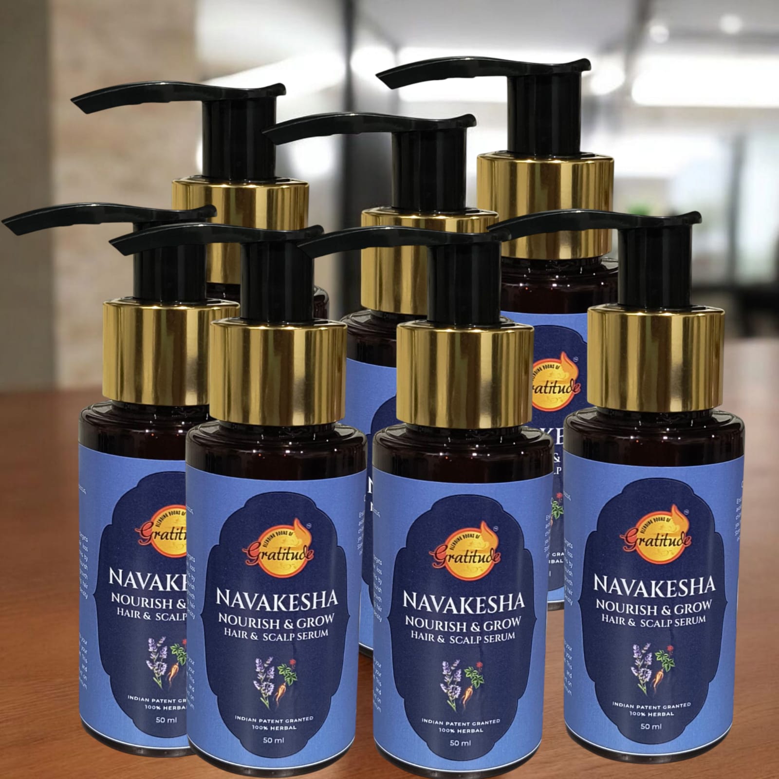 Navakesha Nourish & Grow Hair and Scalp Serum